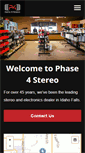 Mobile Screenshot of p4stereo.com